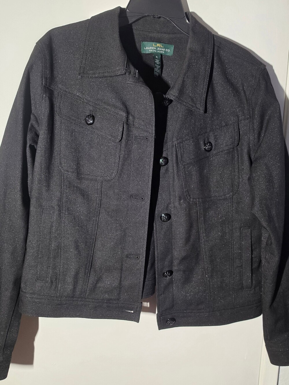 Lauren Ralph Lauren Black Women's Jean Jacket